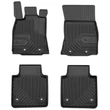 Jaguar XJ VIII Frogum No77 fekete 3D hótálcás TPE gumiszőnyeg szett 77426917