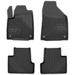 Kép 1/8 - Jeep Cherokee V Frogum No77 fekete 3D hótálcás TPE gumiszőnyeg szett 77427037
