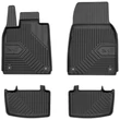 Kép 1/8 - Porsche Taycan Frogum No77 fekete 3D hótálcás TPE gumiszőnyeg szett 77427297