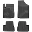 Kép 1/8 - Citroen C3 I Frogum No77 fekete 3D hótálcás TPE gumiszőnyeg szett 77427419
