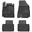 Kép 1/8 - Renault Arkana Frogum No77 fekete 3D hótálcás TPE gumiszőnyeg szett 77427549