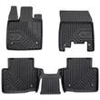 Kép 1/8 - Jaguar I-Pace Frogum No77 fekete 3D hótálcás TPE gumiszőnyeg szett 77427884