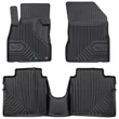 Kép 1/8 - Nissan Note II Frogum No77 fekete 3D hótálcás TPE gumiszőnyeg szett 77429260