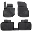 BMW iX1 Frogum No77 fekete 3D hótálcás TPE gumiszőnyeg szett 77430402