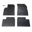 Kép 1/3 - Nissan Micra MK13 Frogum 0451 fekete gumiszőnyeg szett