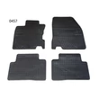 Kép 1/3 - Nissan Qashqai II J11 Frogum 0457 fekete gumiszőnyeg szett