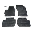 Kép 1/3 - Mitsubishi Outlander II Frogum 0482 fekete gumiszőnyeg szett