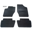 Citroen C4 I C4 II Frogum 0632C fekete gumiszőnyeg szett