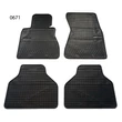 Kép 1/3 - BMW E65 E66 E67 Frogum 0671 fekete gumiszőnyeg szett