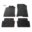 Renault Laguna III Frogum 0751 fekete gumiszőnyeg szett
