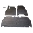 Kép 1/3 - Renault Kangoo II 5személyes Frogum 07831 fekete gumiszőnyeg szett