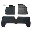 Kép 1/3 - Toyota Yaris II Frogum 0803 fekete gumiszőnyeg szett