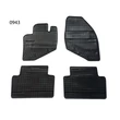 Kép 1/3 - Volvo V70 II Frogum 0943 fekete gumiszőnyeg szett