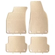 Kép 1/4 - Seat Exeo Geyer Prémium beige - bézs gumiszőnyeg szett patenttal