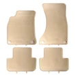 Kép 1/4 - AUDI A4 B8 8K Geyer Prémium beige - bézs gumiszőnyeg szett patenttal
