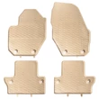Kép 1/4 - Volvo S60 II - V60 Geyer Prémium beige - bézs gumiszőnyeg szett patenttal