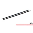 Kép 3/6 - BMW F22 M-Packet Maxton Design lakkozott fekete küszöb spoiler