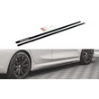 Kép 1/6 - BMW G20 G21 M-pack 2018-2022 Maxton Design lakkozott fekete küszöb spoiler V2