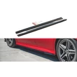 Kép 1/10 - Mercedes CLA C118 X118 AMG-LINE 2019-től Maxton Design lakkozott fekete küszöb spoiler