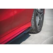 Kép 4/10 - Mercedes CLA C118 X118 AMG-LINE 2019-től Maxton Design lakkozott fekete küszöb spoiler