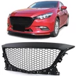 Kép 1/5 - Mazda 3 III BM 2013-2019 méhsejtes matt fekete hűtőrács