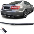 Kép 1/4 - Mercedes Benz W212 E-osztály AMG stílusú lakkozott fekete csomagtartó spoiler
