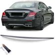 Kép 1/4 - Mercedes Benz W213 E-osztály AMG stílusú lakkozott fekete csomagtartó spoiler