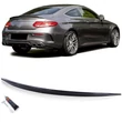 Kép 1/6 - Mercedes Benz C205 coupe A205 cabrio C-osztály AMG stílusú lakkozott fekete csomagtartó spoiler