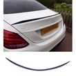 Kép 1/8 - Mercedes Benz W205 Sedan C-osztály C63 AMG stílusú lakkozott fekete csomagtartó spoiler