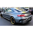 Mercedes Benz C205 coupe C-osztály C63 AMG stílusú lakkozott fekete csomagtartó spoiler