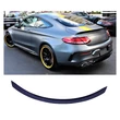 Kép 1/5 - Mercedes Benz C205 coupe C-osztály C63 AMG stílusú lakkozott fekete csomagtartó spoiler