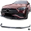 Kép 1/8 - Mercedes W206 2021-től AMG-LINE-ra lakkozott fekete F1 koptató lippe