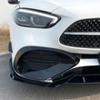 Kép 5/7 - Mercedes W206 2021-től AMG-LINE-ra lakkozott fekete koptató lippe + él spoiler szett