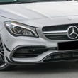 Mercedes CLA C117 X117 W117 2016-2019 AMG-LINE-ra lakkozott fekete koptató lippe