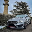 Kép 3/4 - Mercedes CLA C117 X117 W117 2013-2016 AMG-LINE-ra lakkozott fekete koptató lippe