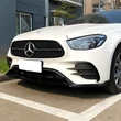 Mercedes W213 2020-2023 AMG LINE ABS műanyag lakkozott fekete 3részes koptató lippe