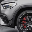 Mercedes GLA H247 AMG-LINE-ra lakkozott fekete koptató lippe
