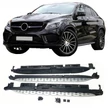 Kép 9/9 - Mercedes GLE Coupe C292 utángyártott alumínium küszöb fellépő szett (egyik odali sérült)