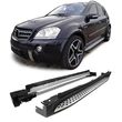 Kép 2/2 - Mercedes ML W164 2005-2011 utángyártott alumínium küszöb fellépő szett