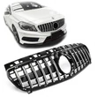 Kép 1/3 - Mercedes Benz W176 A-osztály 2012-2015- króm - fekete hűtőrács Panamerica AMG GT stílusban