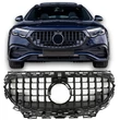 Mercedes Benz W214 S214 X214 2023- lakkozott fekete hűtőrács Panamerica AMG GT stílusban