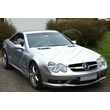 Kép 2/3 - Mercedes Benz R230 SL 2006-2008 króm - lakk fekete hűtőrács AMG stílusban