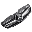 Kép 1/4 - Mercedes Benz R230 SL 2001-2006 króm - lakk fekete hűtőrács AMG stílusban