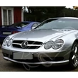 Kép 3/4 - Mercedes Benz R230 SL 2001-2006 króm - lakk fekete hűtőrács AMG stílusban