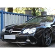 Kép 4/4 - Mercedes Benz R230 SL 2001-2006 króm - lakk fekete hűtőrács AMG stílusban