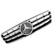 Mercedes Benz W203 krómozott fekete hűtőrács AMG stílusban