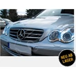 Mercedes Benz W203 krómozott fekete hűtőrács AMG stílusban