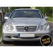 Kép 3/4 - Mercedes Benz W203 krómozott szatén ezüst hűtőrács AMG stílusban