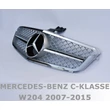 Mercedes Benz W204 króm-ezüst hűtőrács C63 AMG stílusban