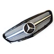Kép 1/2 - Mercedes Benz W205 2014-2018 Classic - Exclusive króm - fekete hűtőrács C63 AMG stílusban